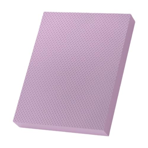 RNXRZANK Balance Training Mat with Non-Slip Knee Support for Exercise Enthusiasts, Violet