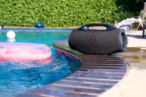JBL Boombox 4 Bluetooth Speaker Waterproof Deep Bass - Black
