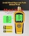 Stud Finder Wall Scanner - Upgraded 6-in-1 Digital Stud Sensor for Wood, Metal, and AC Wire Detection – Deep Scan 1-1/2