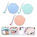 Angoily 6pcs Food-Grade Silicone Can Covers for Pet Food Spoons Dog Cat Feeding Accessories Dishwasher Safe Includes and Spoon