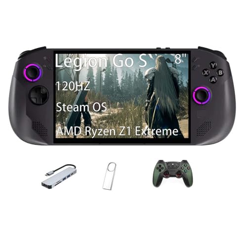 Lenovo Legion Go S Handheld Gaming Console, 32GB RAM 2TB SSD, Steam OS, 8