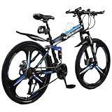 【Le meilleur choix pour les cyclistes】 - Le matériau du cadre est toujours le premier critère à prendre en compte lors du choix d'un VTT. Le cadre en acier à haute teneur en carbone offre une qualité supérieure, une robustesse et une légèreté optimales. C'est un choix robuste pour les jeunes cyclistes, hommes et femmes. Affrontez tous les terrains en toute confiance avec ce VTT robuste.