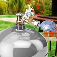 Gasflaschenschlüssel Edelstahl, Multi Funktion Gasflaschen Schlüssel, Gasregler Schlüssel mit integriertem Flaschenöffner，Outdoor Gas Schlüssel – Ansicht 6