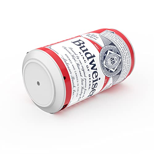 Budweiser Bluetooth Can Speaker Portable Wireless Audio Stereo Speaker Official Travel Music Player Outdoor Universal Music Box For All Devices Surround Sound System Red Bud #TOP2