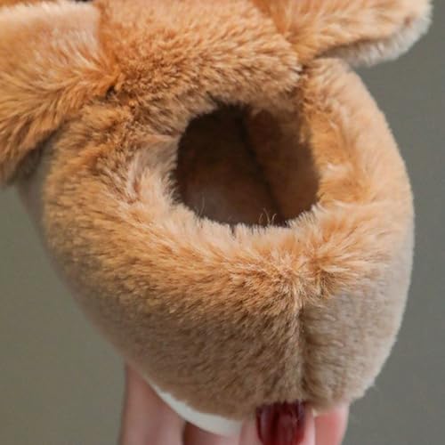 Dog slippers Funny House Slippers Toddler Girls Boys Winter Indoor Outdoor Fuzzy Warm Shoes 5