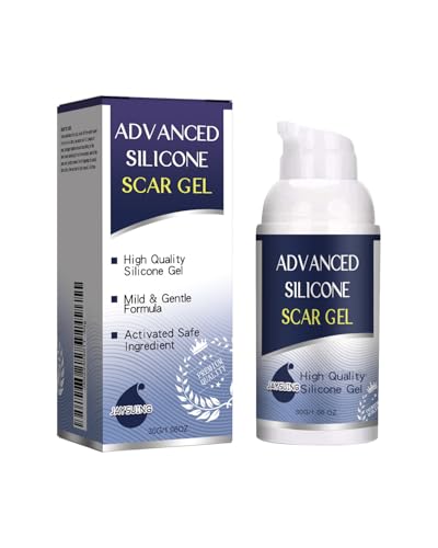 GAJUS 30g Gel para Cicatrices, Gel Eliminador de Cicatrices Post-Quirúrgicas, Reduce Marcas de Cirugía, Heridas y Acné, Hidratante para Cicatrices Faciales y Corporales, Tratamiento Reparador Piel