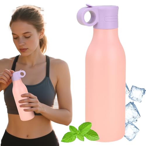 Holdes Botellas Térmicas, Botella de Agua Portátil para Viajes, Termo de Acero Inoxidable 304 Antifugas con Gran Capacidad para Niños, Deportes, Escuela y Viajes