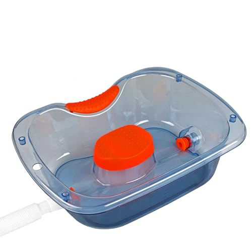 Hair Washing Basin for Bedridden, Portable Shampoo Bowl and Basin at Home for the Elderly, Pregnant Woman With Neck Support Hair Washing Basin.