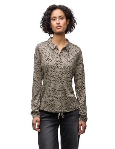 Street One Leo-Shirt im Tunika-Shirt Sanded beige 42