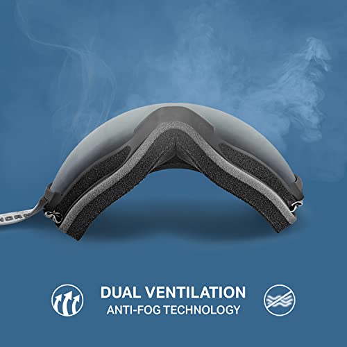 Wildhorn Cristo Ski Goggles Otg-100% Uv Anti-Fog, Anti-Scratch-Us Ski Team Official Supplier- Snow Goggles Men, Women & Youth #TOP3