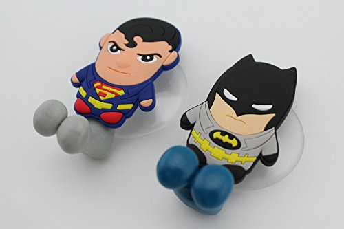 Finex 2 Pcs Set Superheroes Batman Toothbrush Holders With Suction Cup For Wall In Bathroom At Home #TOP5