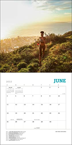 World's Most Beautiful Runs 2023 Wall Calendar