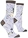 Blue Q Socks, Women's Crew, F--k This Shit blue Women's Shoe Size 5-10