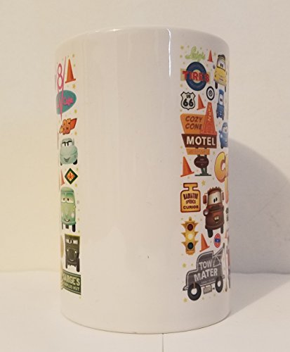 isney WonderGround Cars Cutest Little County Ceramic Mug Jerrod Maruyama