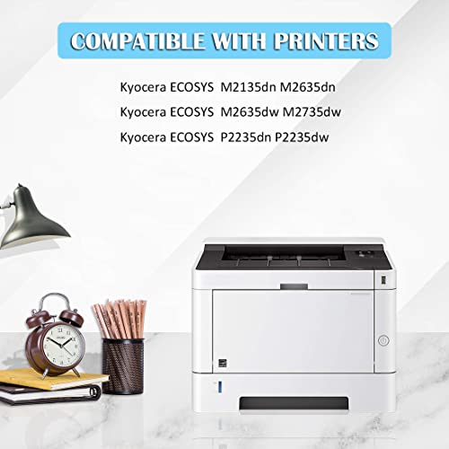 Aseker Compatible Kyocera Tk1152 Toner Cartridge Tk 1152 Tk1152 Tk-1152 1T02Rv0Us0 For Kyocera Ecosys M2135Dn M2635Dn M2635Dw M2735Dw P2235Dn P2235Dw Printers 3000 Pages (Black) #TOP1