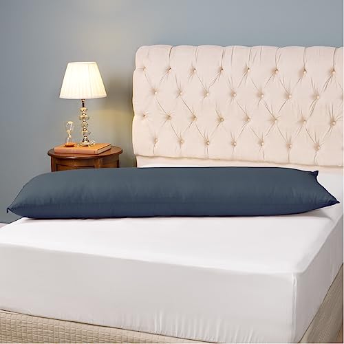 Fronha Avulsa 1 Peça p/Travesseiro de Corpo Xuxão 1,50m x 0,50m (Azul Marinho)