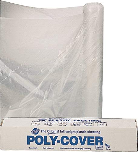 Husky Plastic Sheeting Clear 6ml 40ft x 100ft