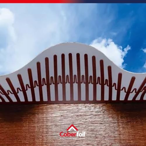 Passarinheira Universal para Telhado 10m (Pacote 25un) Anti Pragas Pássaros Morcego Pombos Animais P