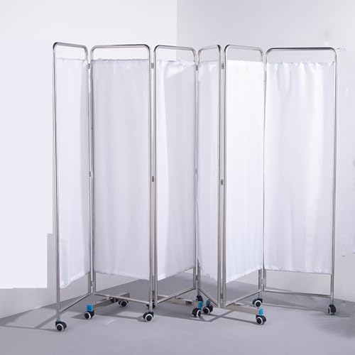 Paravent médical à roulettes pour séparer une pièce encombrée Z4 - 2