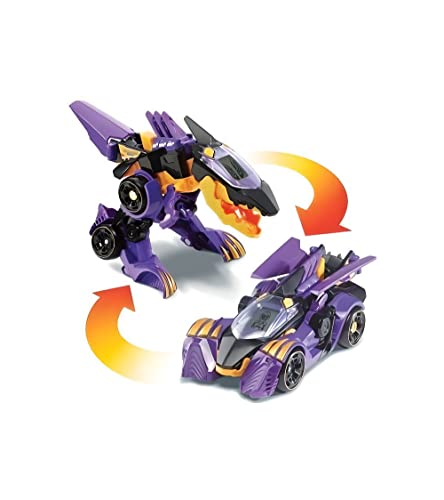 VTech - Switch & Go Dinos, Dinosaure Sonore Brutor, Le Super Spinosaure, Jouet 2 en 1 Transformable en Voiture de Course, Cadeau Enfant Dès 4 Ans - Contenu en...