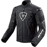  FJT245 - 1010-L - Rev It Vertex H2O Motorcycle Jacket L Black