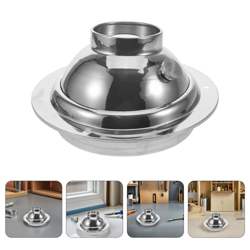 Aération murale ronde en acier inoxydable au design épuré durable - 8