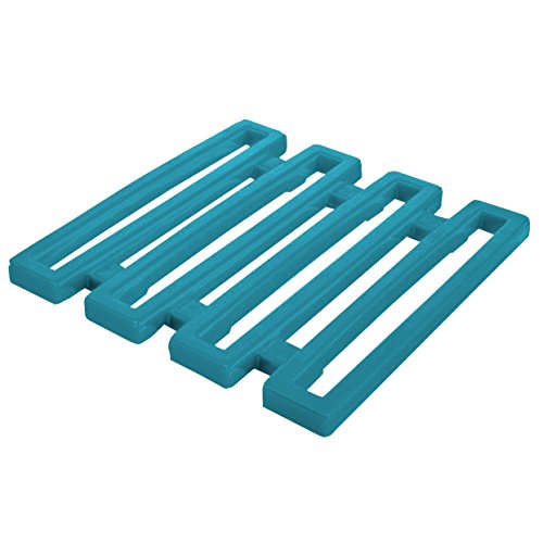 Zakdesigns Meeme sottopentola, Blu, 15 x 15 cm