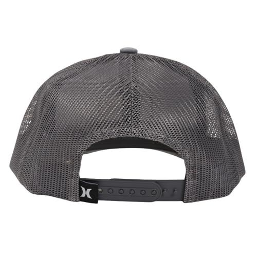 Image of Hurley Mens Trucker Hat - Flexible Quick Dry Fairway Mesh Trucker Hat for Men with Snapback Closure - Classic Mens Caps