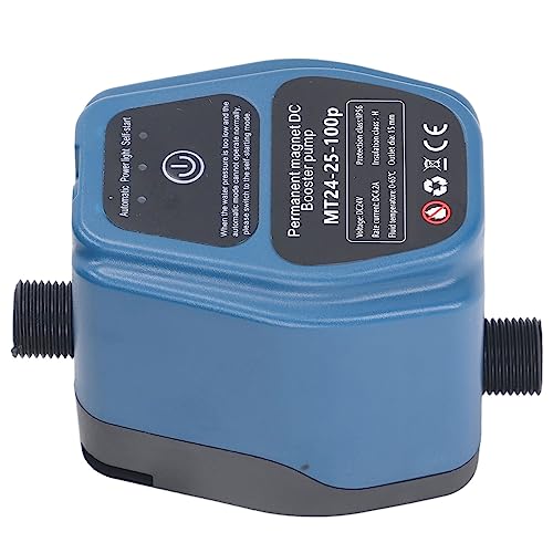 Pompa Booster per Pressione 'Acqua 100-240 V Pompa per Acqua da Giardino a Basso Rumore da 25 Litri (Spina UE)