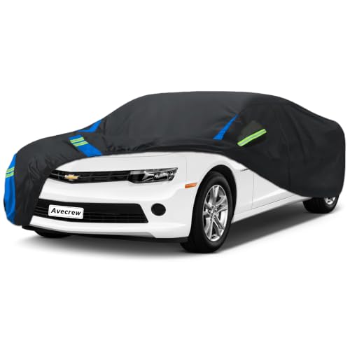 Avecrew Car Cover Compatible with Chevy Camaro, Fits 2010-2026