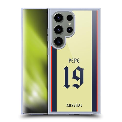 Coque Samsung S24 Ultra Arsenal FC Nicolas Pépé 2021/22 avec aimant de charge sans fil