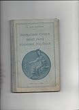  Instruction civique, Droit privé, Economie politique