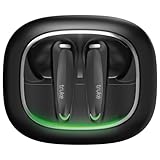truke New Launch BTG Crystal True Wireless in Ear Buds with Dual Pairing, Spatial Audio Earbuds, 40ms Low Latency, 68H Playtime Fast Charge, HiFi DSP Sound, 4Mics ENC 13mm Driver, Bluetooth 5.4-Black