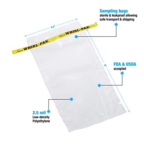 Nasco B00736WA Sample Bag, 230Mm L X 115Mm W thumb #1