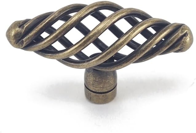 European Birdcage Handle Drawer Cabinet Door Handle Vintage Furniture Antique Hardware