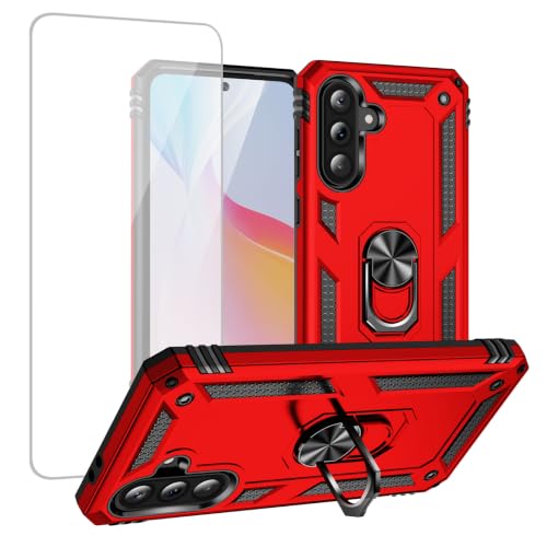 Coque Galaxy A36 5G antichoc de qualité militaire avec béquille anneau
