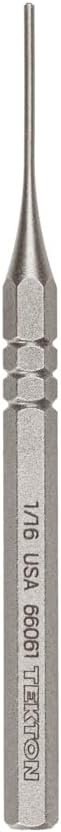 TEKTON 1/16 Inch Roll Pin Punch | 66061 | Made in USA