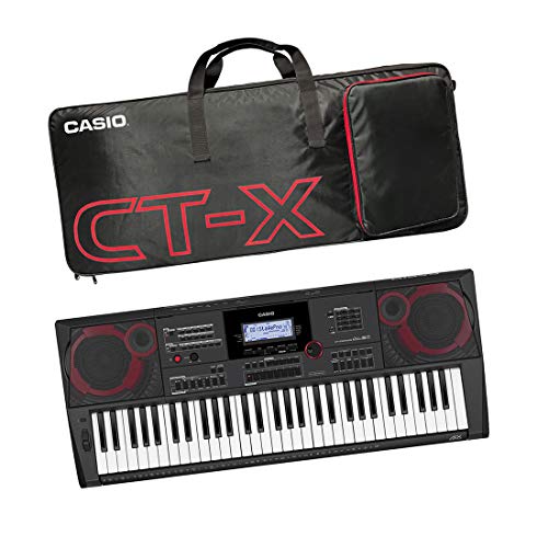 Image of Casio CT-X9000IN 61-Key Portable Keyboard with Carry Case (Black)