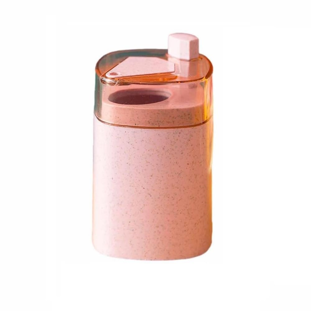WDWDW Toothpicks Dispenser Toothpick Box Tooth Pick Container Automatically Press Holder Living Room Table Decor Container Holder
