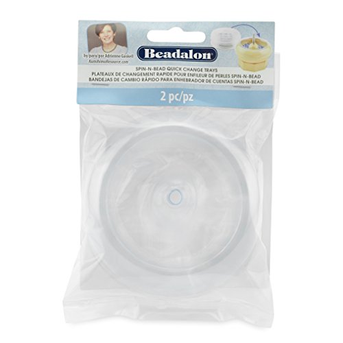 Beadalon QK-CHNG 2PC Quick Trays for Spin-N-Bead, None
