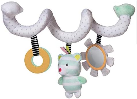 Manhattan Toy Playtime Plush Soft Activity Spiral Bear