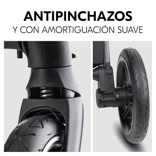Miniatura 9 de Hauck Comfort N Care Set Cochecito 2in1 Carrito Bebé Desde Nacimiento Hasta 22 Kg - Capazo Xl - Ruedas De Goma Con Suspensión - Silla De Paseo Ligera Reversible Y Reclinable - Con Adaptador - Oliva