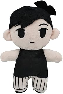 Omori Something Plush Toy, Omori Game Figure Doll, Cartoon Omori Game Figure Plush Toy, Stuffed Animal 8.3in/21cm ( Color : A , Size : 21cm )