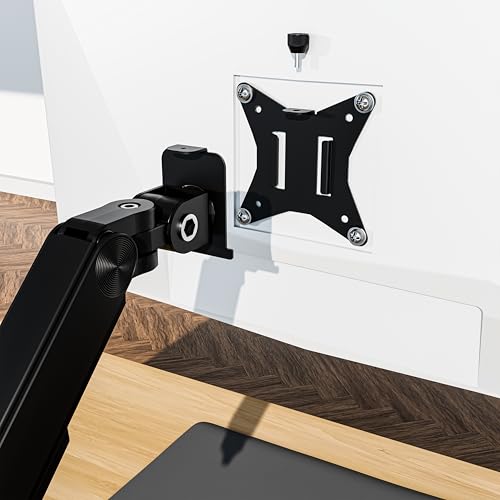 Image of ErgoYou Premium Gas Spring Adjustable Monitor Arm Stand VESA Mount - Weight Capacity 2-9 kgs - Supports 13-32 inch Screens - Height Adjustable Clamp & Grommet Mount - 360 Degree Rotation - G4 Series Black