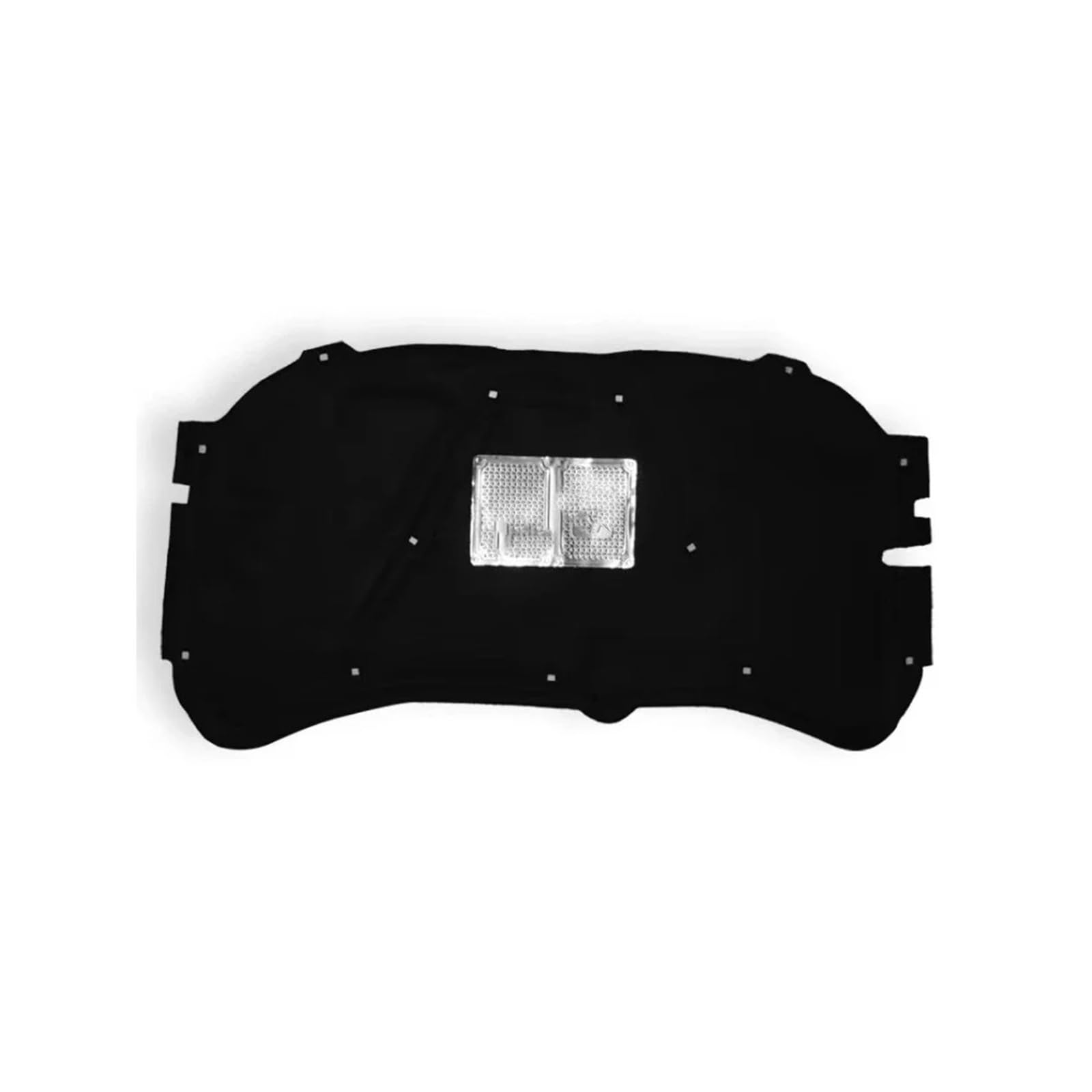 Xexjhqq Small Aluminum Foil Car Hood Engine Insulation Pad For Vw For City For Golf Mk4 1997~2010 Car Front Hood Engine Linin Thermal Insulation Cotton Soundproof Mat Cover Accessories(Small Aluminum Foil)