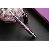 匿名配送　コンクリン 万年筆 デュラグラフ クラックアイス Amazon | コンクリン 万年筆 デュラグラフ クラックアイス