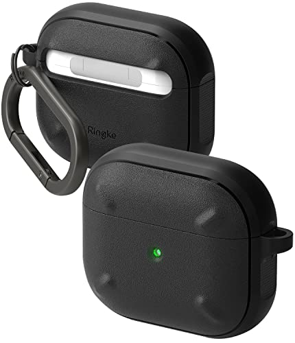 Funda AirPods 3 Ringke Onyx antideslizante con mosquetón resistente