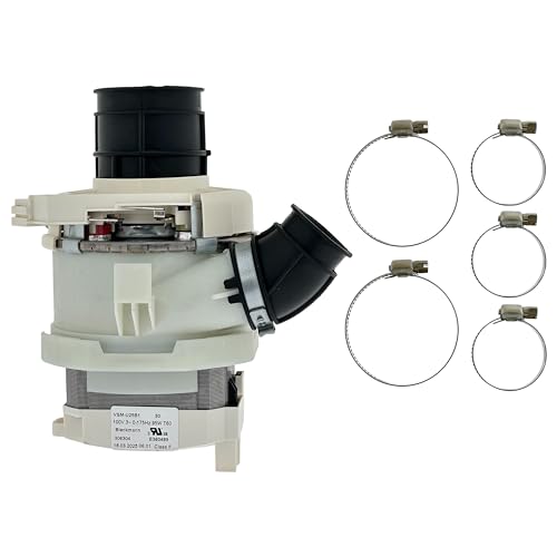 WD35X20599 WD26X20213 Dishwasher Circulation Pump Motor Variable Speed Circulation Pump Kit for GE Dishwasher (WD26X25103 / VSM-U25B1)