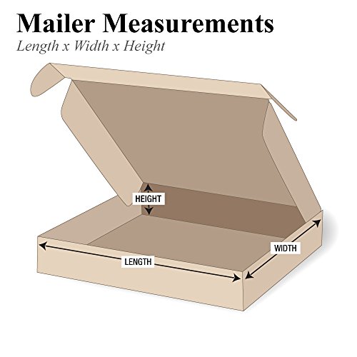 Image of Partners Brand PMFL16122K 16 inchL x 12 inchW x 2 inchH, Kraft (Pack of 50)