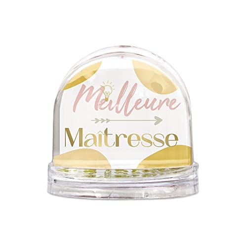 Boule à Neige modèle Meilleure maîtresse